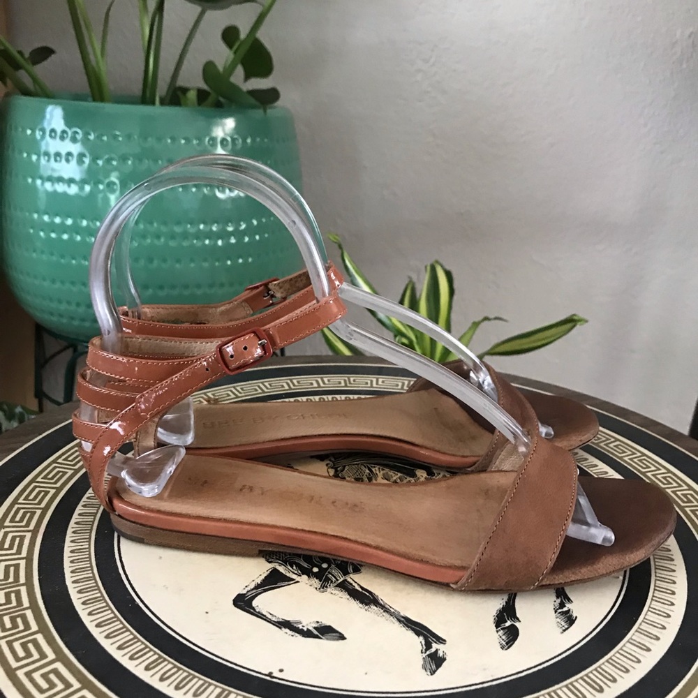 See by Chloé Brown Ankle Strap Sandals Size 36 - Picture 2 of 7